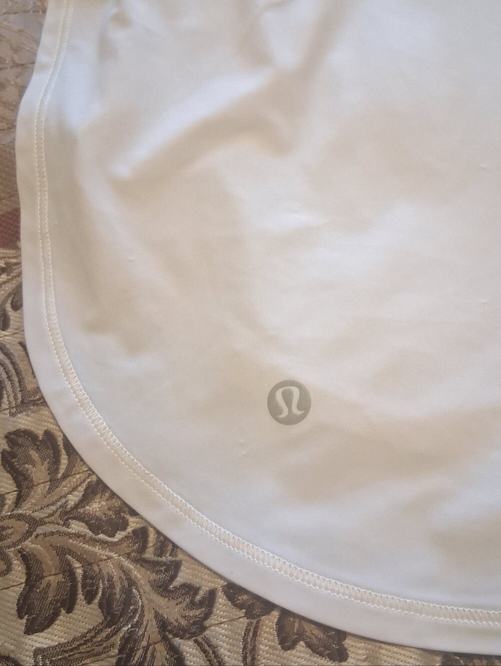 Lululemon Athletica Women Tops Mesh Cut Out Short Sleeve Side Slips Running - Picture 2 of 13